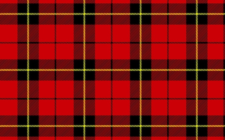 Vecteur schéma à plaques de tartan sans couture du clan wallace pour les impressions et les arrière-plans textiles en tissu