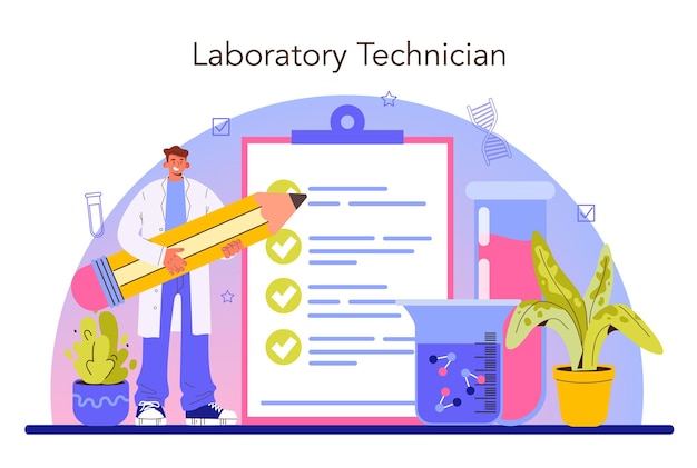 Scientifique De Recherche Pharmaceutique D'assistant De Laboratoire Faisant La Clinique