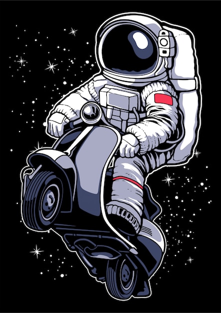 Scooter Astronaute