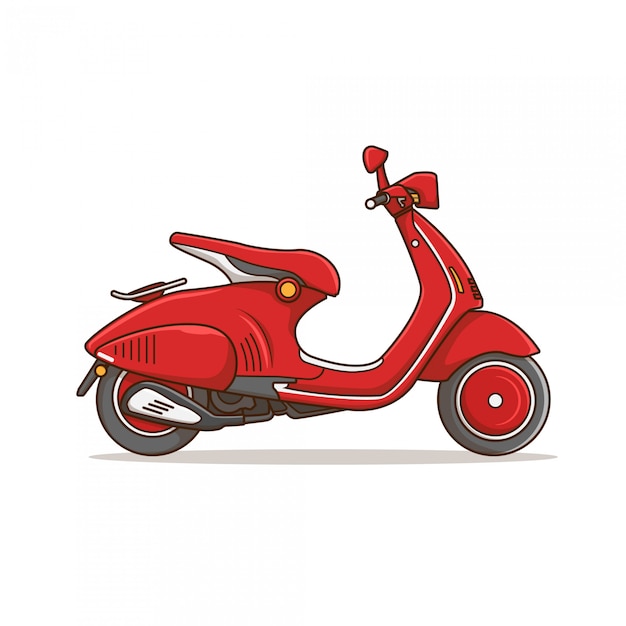 Vecteur scooter