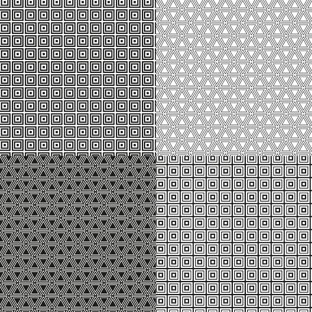 Seamless Patterns Géométriques