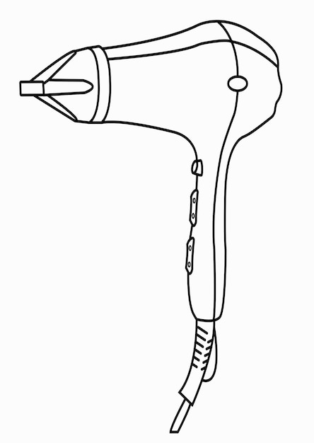 Séchoir à cheveux électrique Line Art