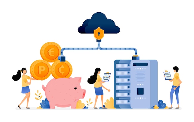 sécurité du réseau sur les bases de données du système bancaire et financier