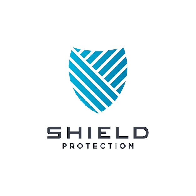 Sécurité et technologie moderne de protection des symboles du bouclier