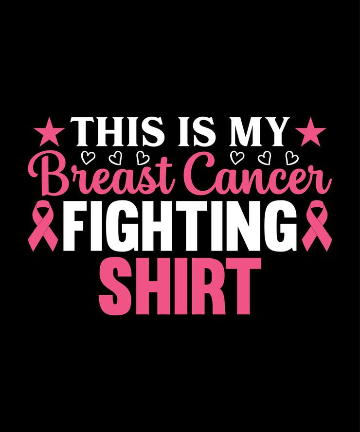 La sensibilisation au cancer du sein. Modèles de conception de t-shirt CANCER DU SEIN.