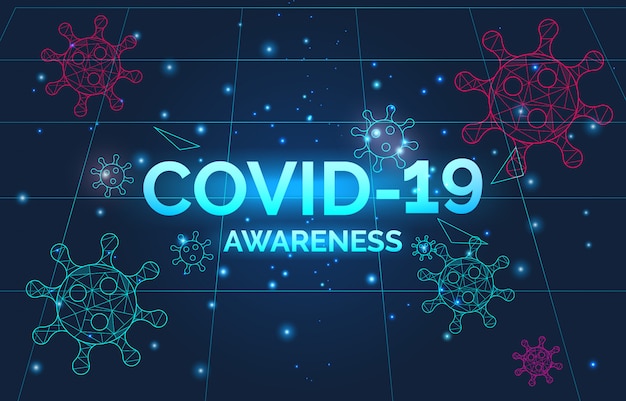 Sensibilisation aux coronavirus, prévention des infections dangereuses.