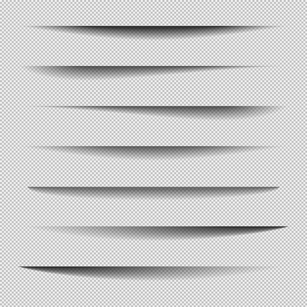 Séparateurs de lignes d'ombre