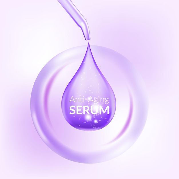 Sérum Anti-âge Soins De La Peau Cosmétique