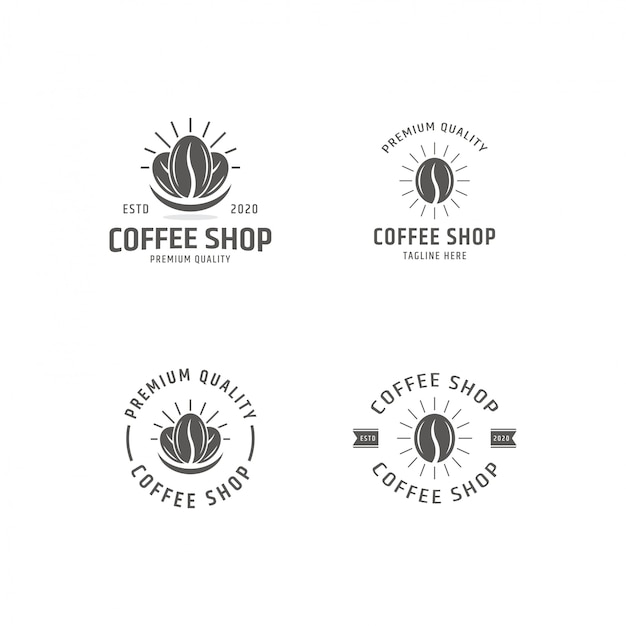 Service à Café, Modèle De Logo De Café