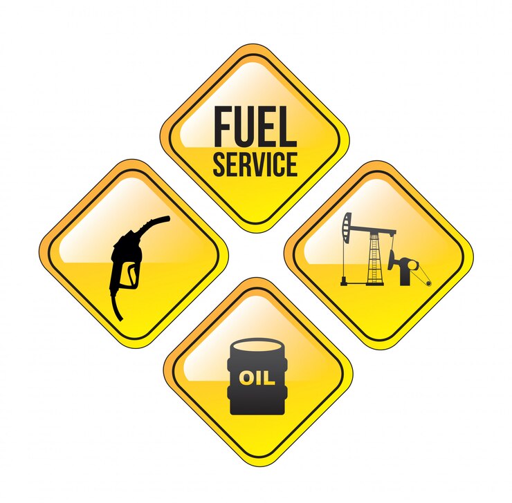 Vecteur service de carburant