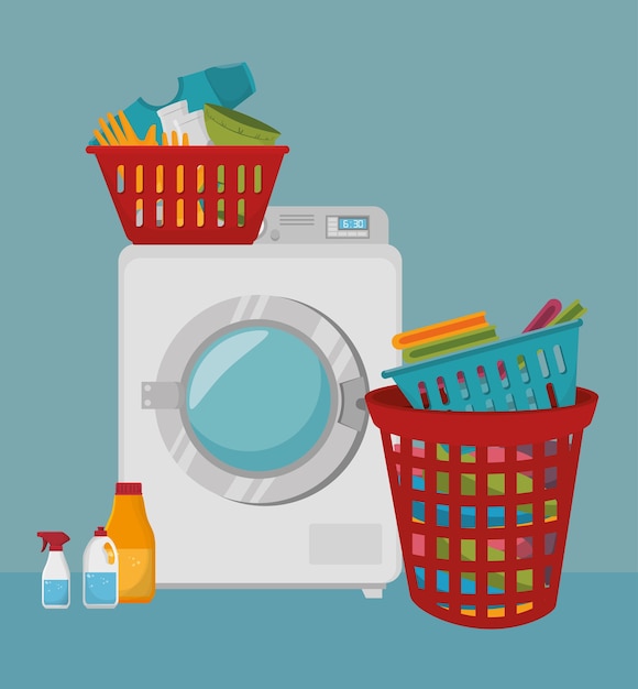 service complet de blanchisserie