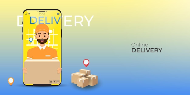 Service de livraison en ligne