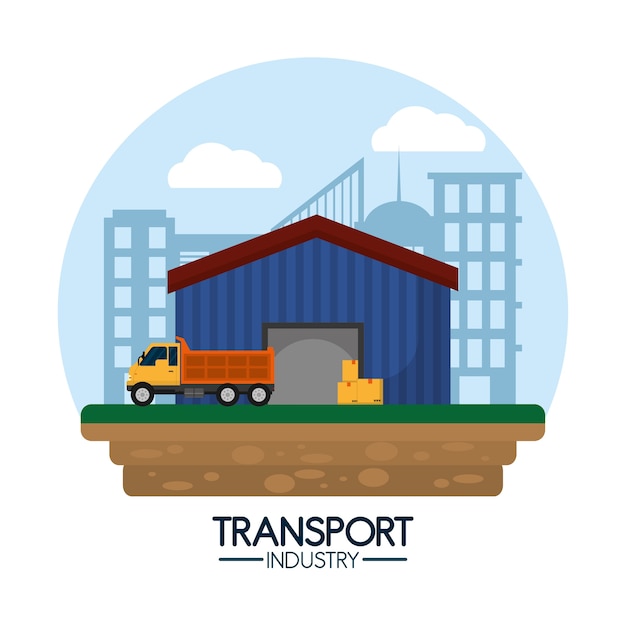 Service De Livraison Et De Transport Industriel