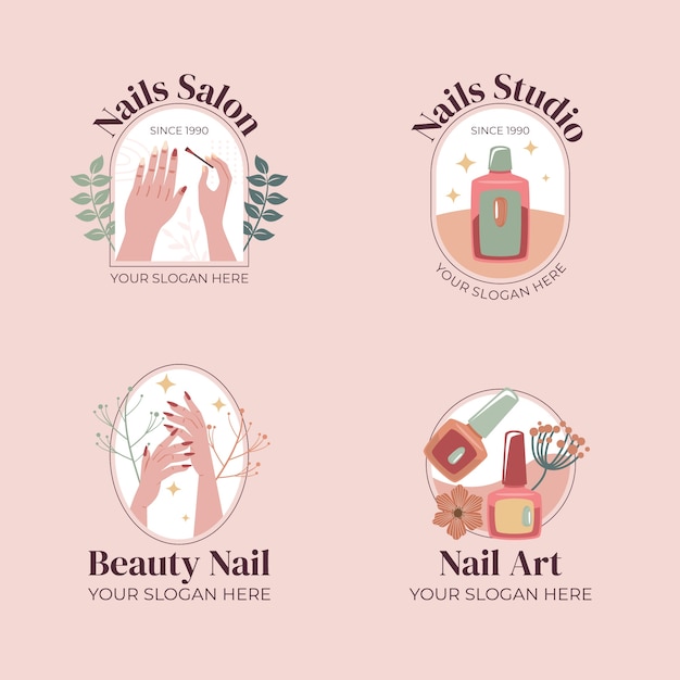 Service professionnel de salon d'ongles