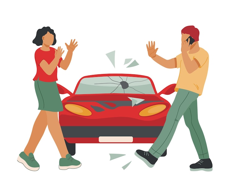 Services en ligne d'assistance routière ou concept de remorquage avec des personnes