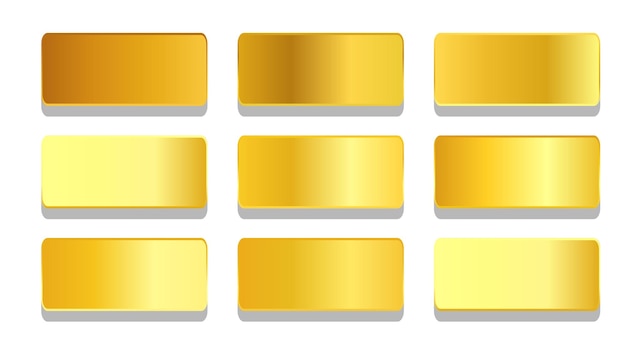 Set dégradés or jaune sn0075