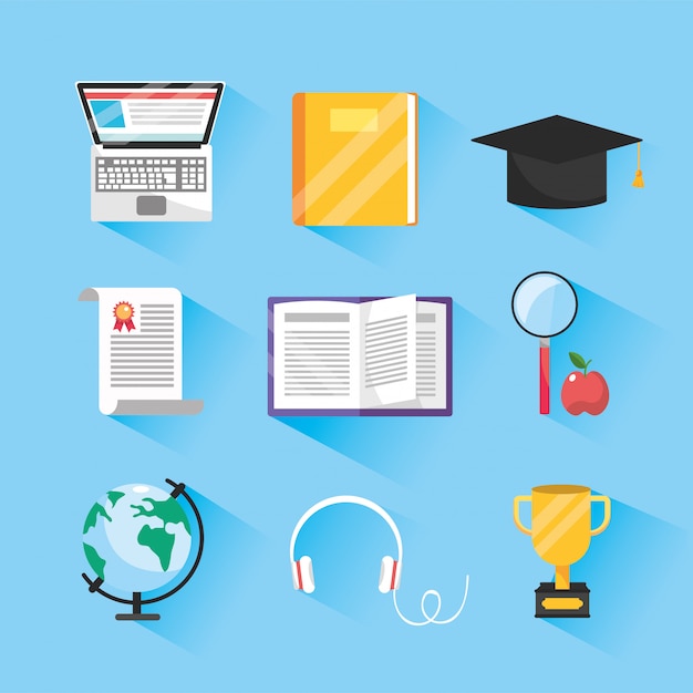 Set elearning online study et digital education