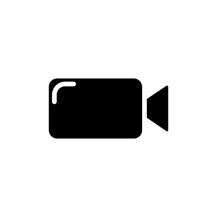 Vecteur set d'icônes d'appels vidéo chat en ligne symbole vectoriel d'affaires et de réunion dans un style noir rempli et délimité signe de communication à distance