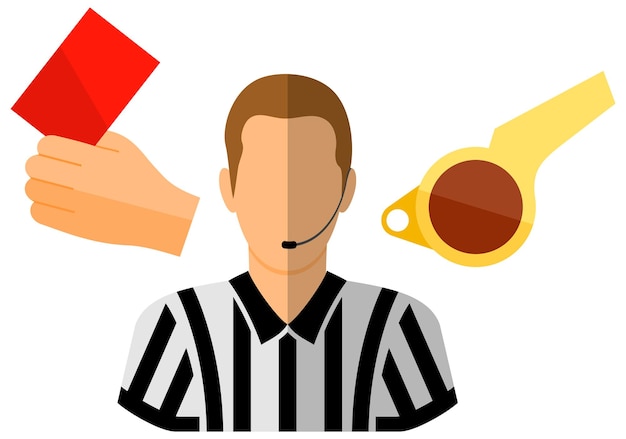 Set d'icônes de football plat