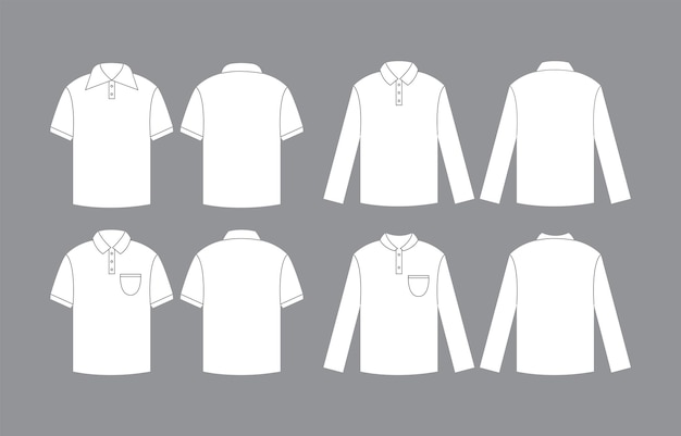 Set de simulation de polo à contour blanc