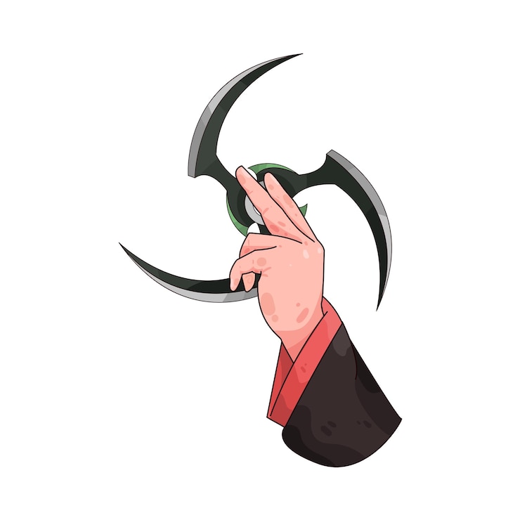 Vecteur le shuriken