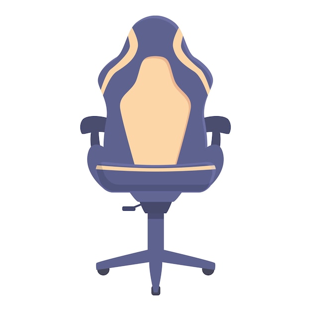 Vecteur siège de joueur ergonomique icône dessin animé vecteur chaise de jeu bureau informatique