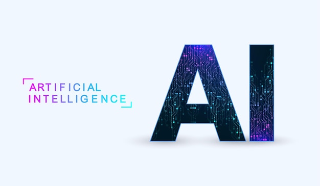 Signature AI pour le logo de conception graphique du site Web des médias sociaux de l'application mobile UI Vector
