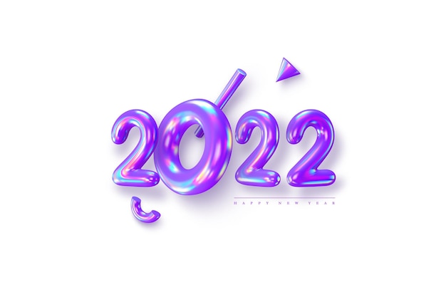 Signe du Nouvel An 2022.