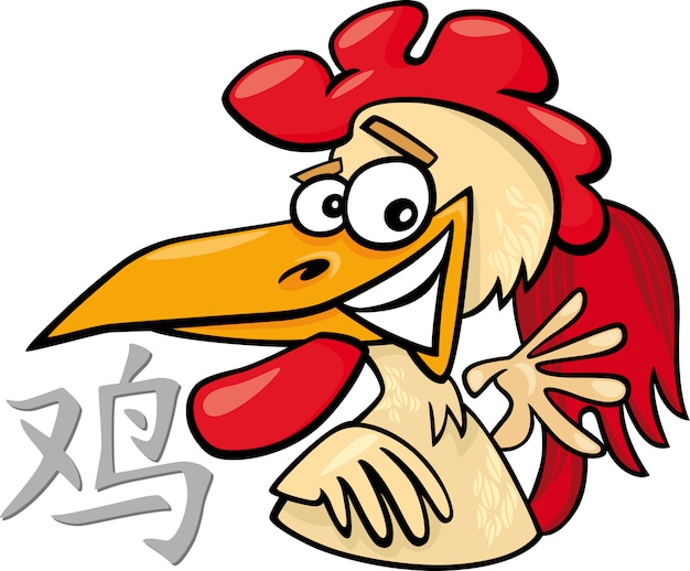 Signe de l&#39;horoscope chinois coq