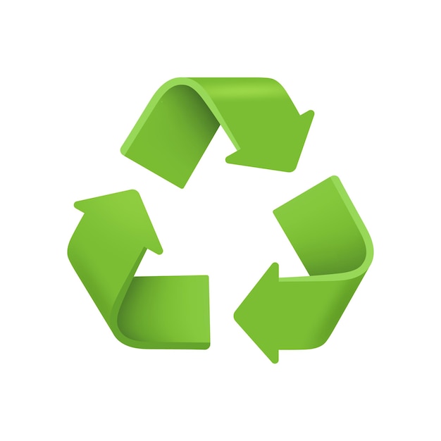 Signe de recyclage écologie soin de l'environnement