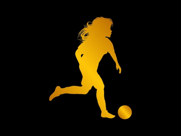 Silhouette De Joueur De Sport