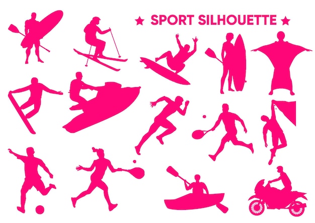 Silhouette Sportive