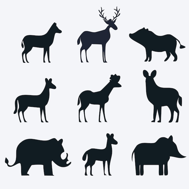 Des silhouettes de la forêt noire