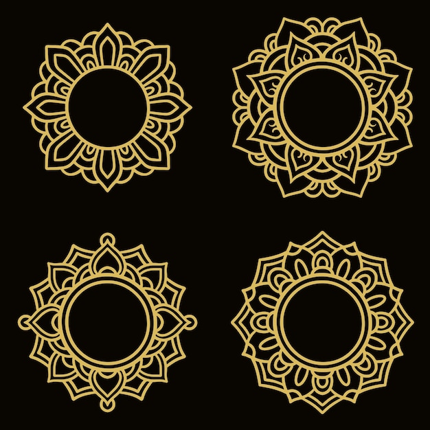 Simple or Mandala Clipart