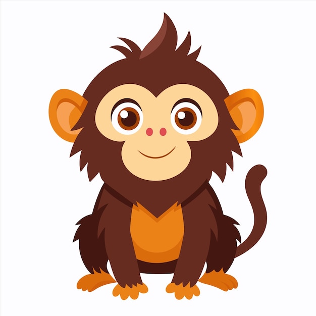 un singe avec une chemise qui dit " un singe "
