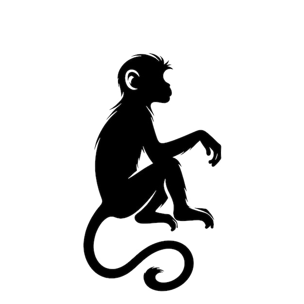 Vecteur le singe svg