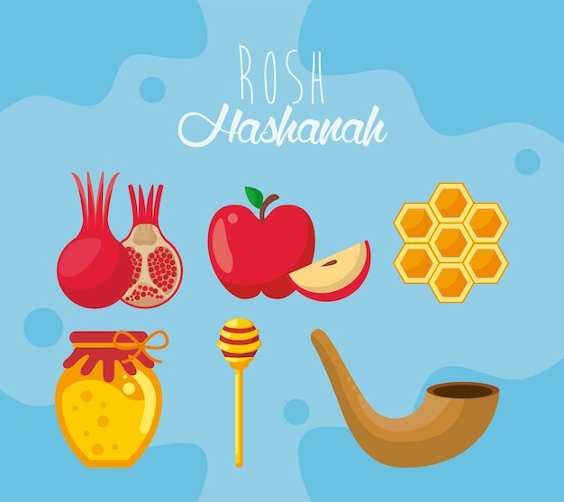 Six Icônes De Rosh Hashana