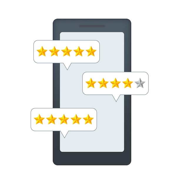 Smartphone avec avis client Stars avis client