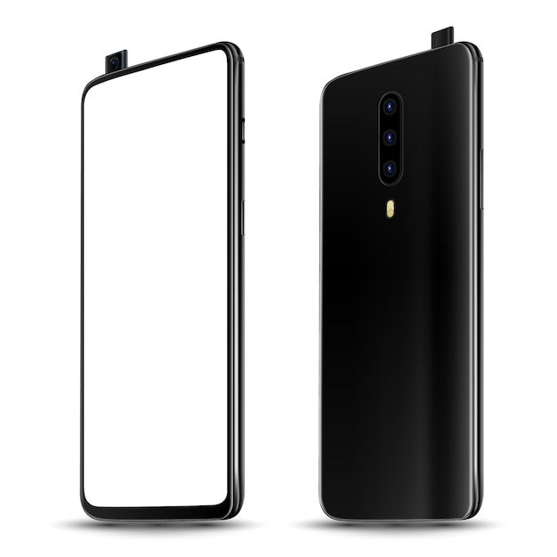 Smartphone devant et derrière