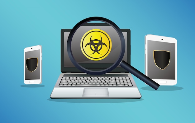 smartphone et tablette protégés contre les virus
