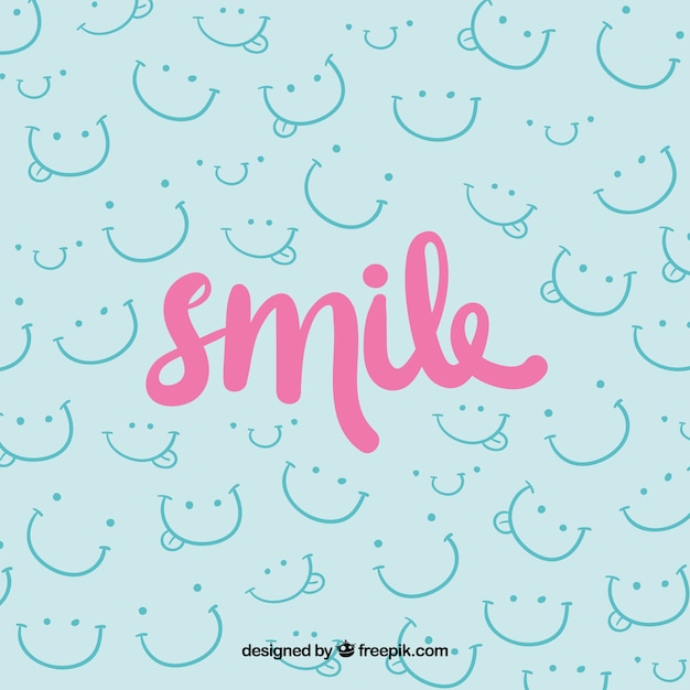 Smile Background Design