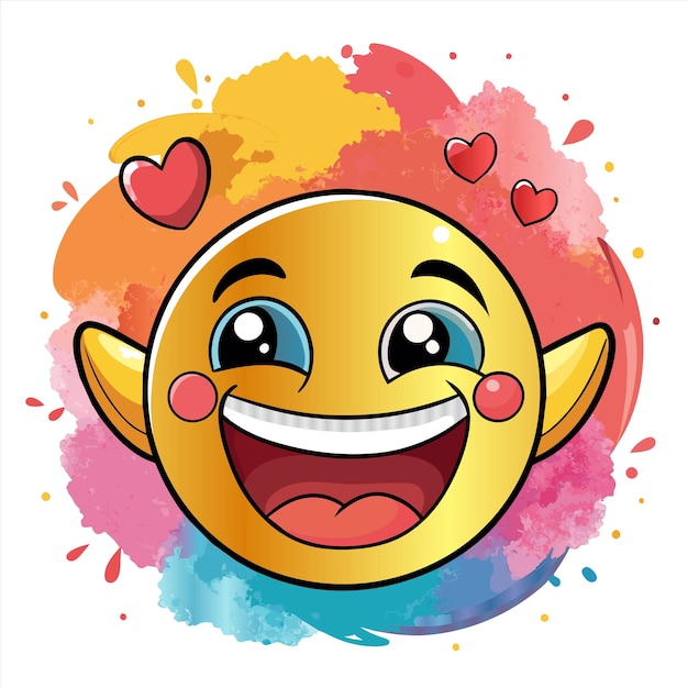 un smiley jaune avec les mots " quote " et " quote " dessus