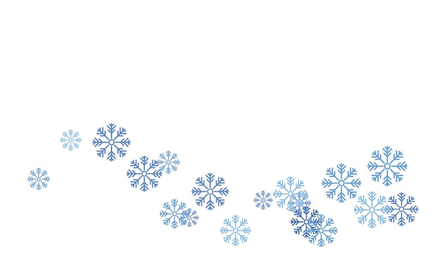 Vecteur snowflakes background