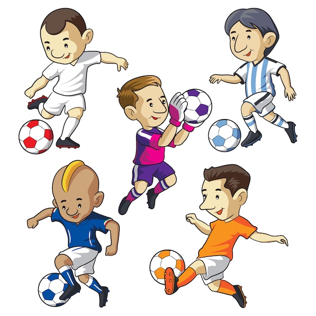 Soccer Kids Cartoon