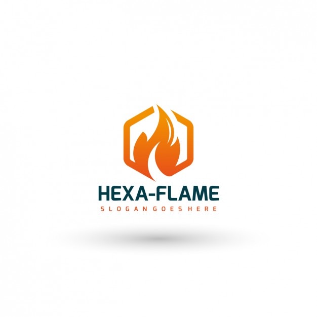 Société Flame Logo Template