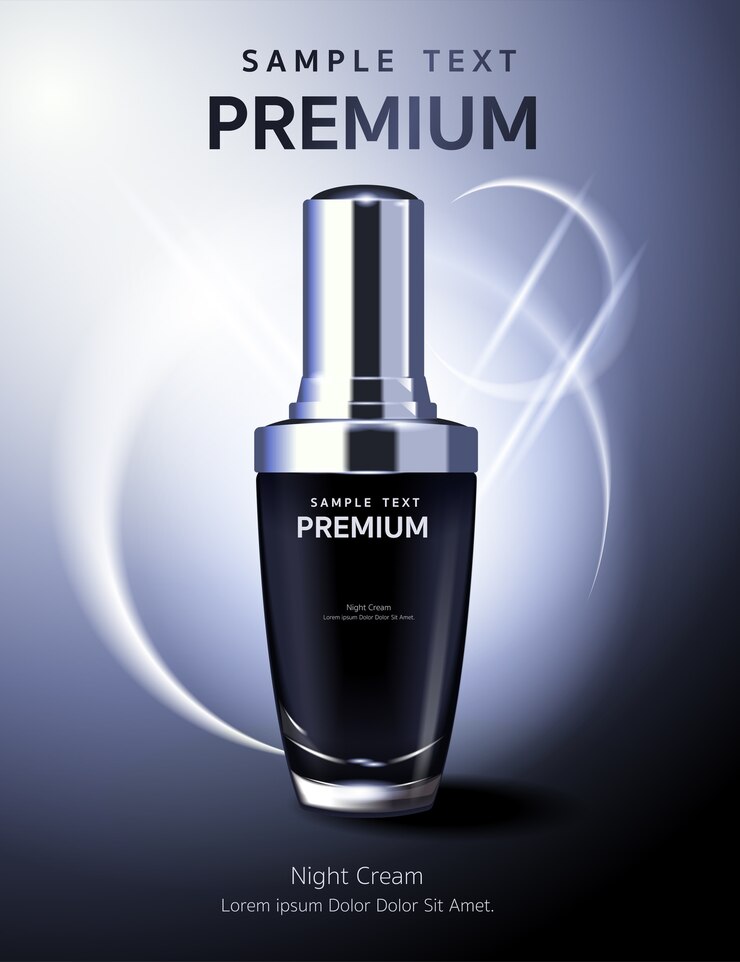 Soin du visage soin du visage peau cosmétique beau vecteur