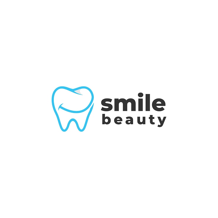 Vecteur soins de la bouche, création de logo dentaire. logo de dentiste créatif. logo vectoriel de la société creative dental clinic.