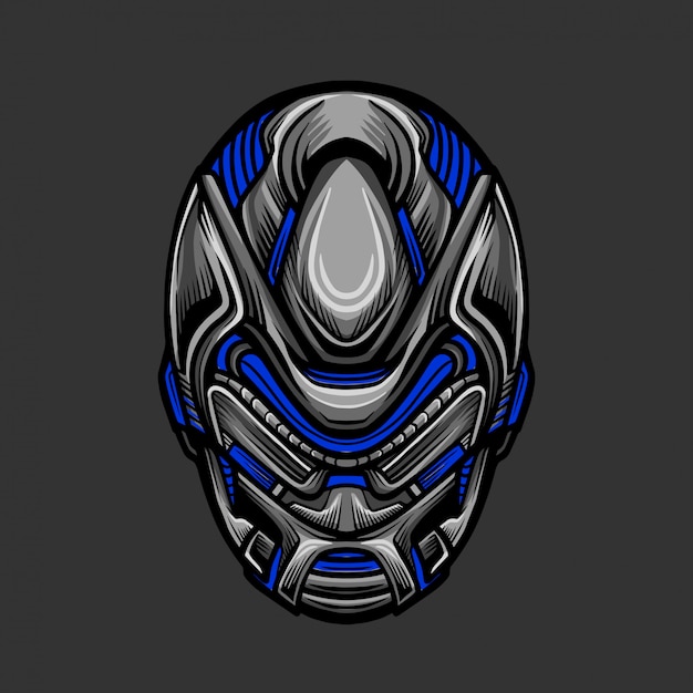 Soldat Mask 8 Illustration Vectorielle