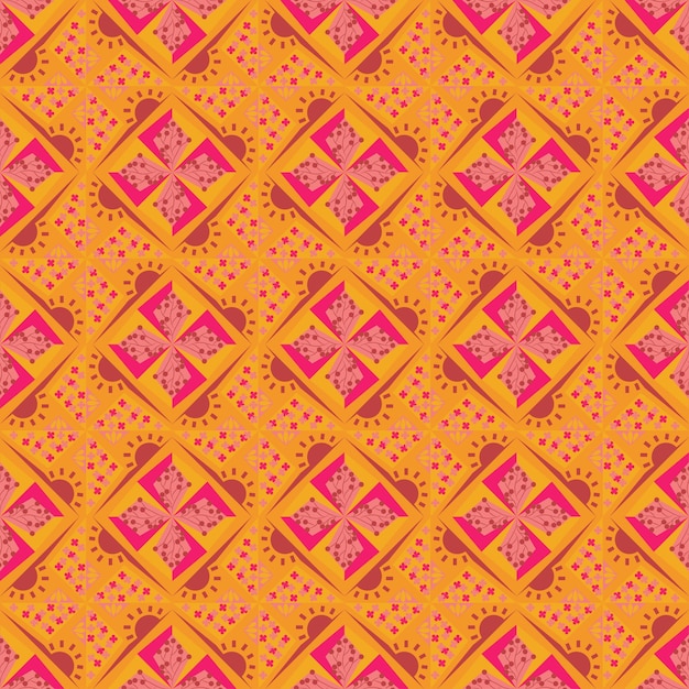 Soleil Floral Sans Soudure Fond Jardin Nature Art Végétal