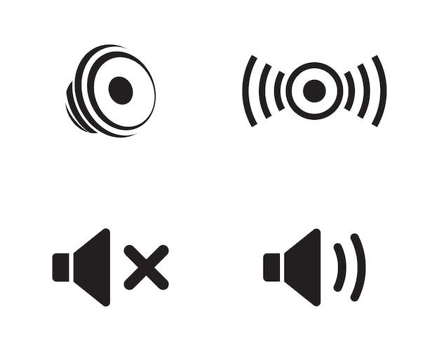 Son icône illustration vectorielle